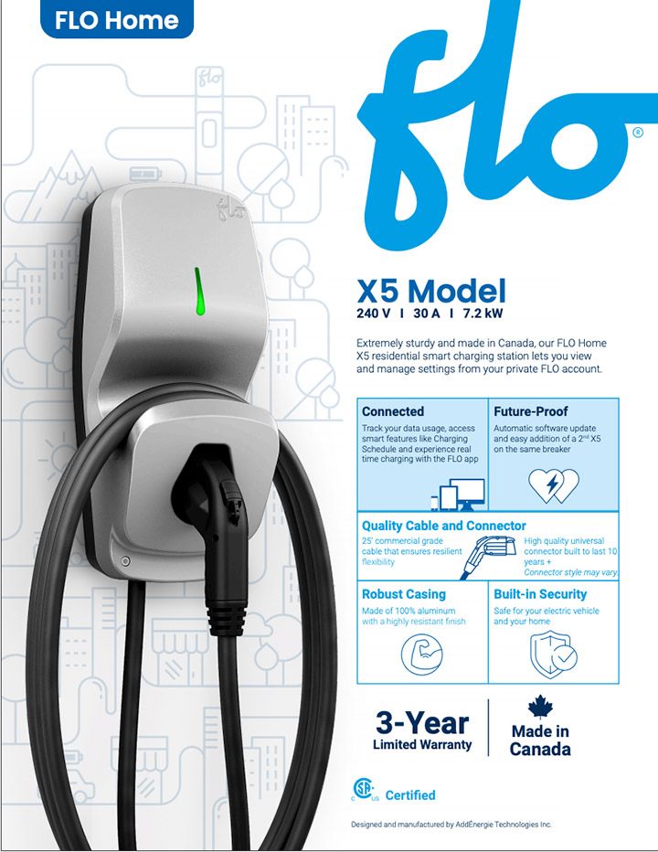 FLO Home X5 EV Charger GB Agencies Ltd.