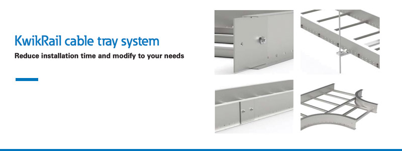 Cable management, 12A and 12B load class cable tray